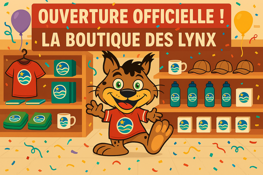 🛍️ Ouverture officielle de la Boutique des Lynx! 🐾